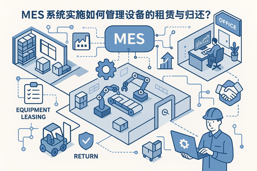 MES 系统实施如何管理设备的租赁与归还？